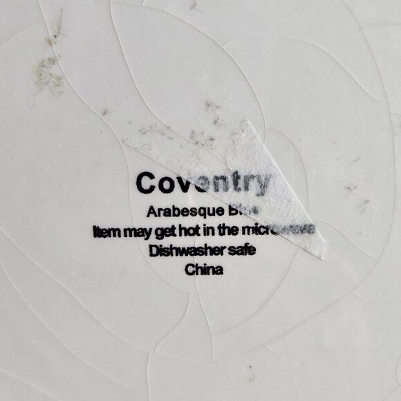 Coventry Nesting Arabesque Bowls Blue White Pattern Dishwashe Safe Ceramic - Picture 5 of 9